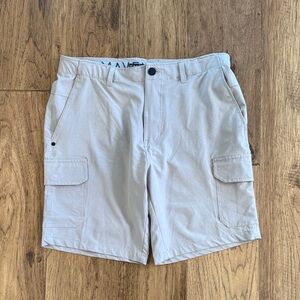 Maven Men's Beige Cargo size 33 Shorts